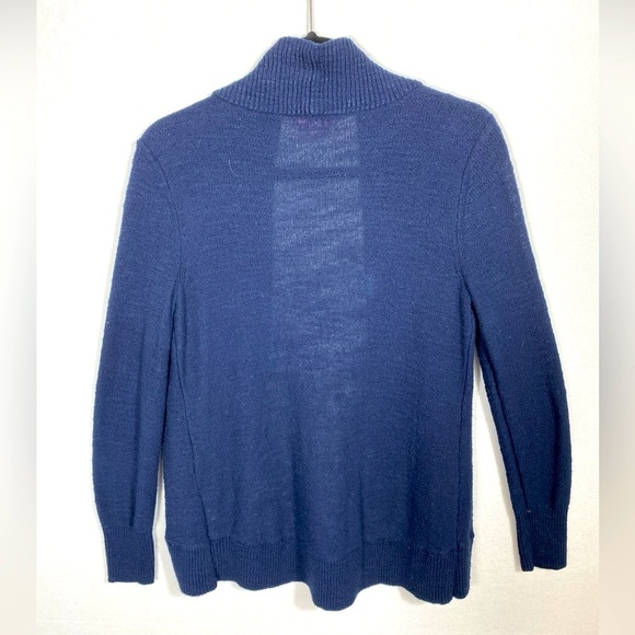 Lilly Pulitzer Amalie Navy Blue Open Front Cardigan size medium - Picture 15 of 15